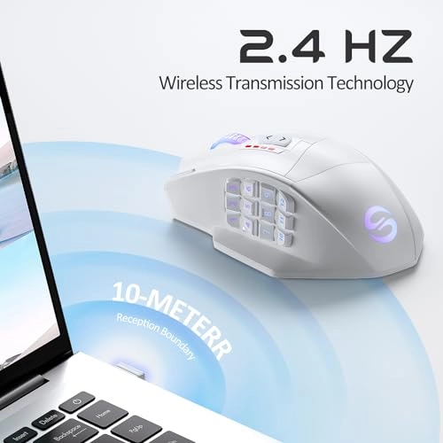 Venus Pro RGB MMO Gaming Mouse - USB Receiver