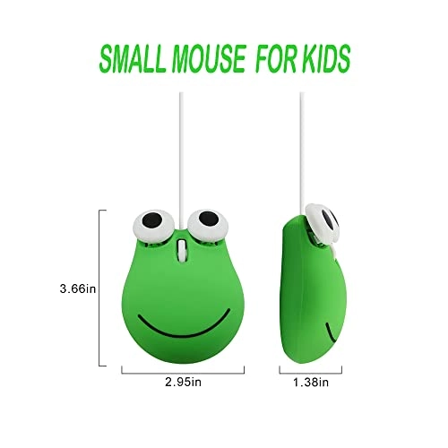 Cute Rabbit Shape Wired Mouse - USB