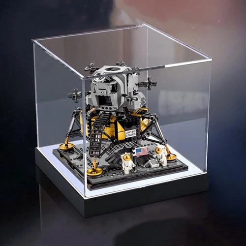 Acrylic Display Case - Lego 10266 Lunar Module No.11 25x25x25cm