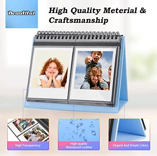 3.5x4.5" 64 Pockets Desk Calendar Album