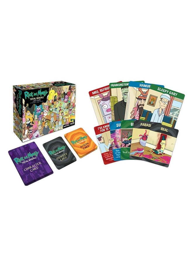Rick and Morty Total Rickall - Cooperative Card Game