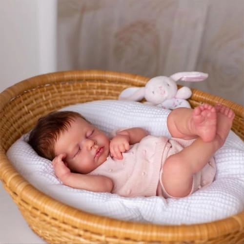 Loulou Reborn Baby Doll - 20 inch Full Body Vinyl Girl Ages 3+