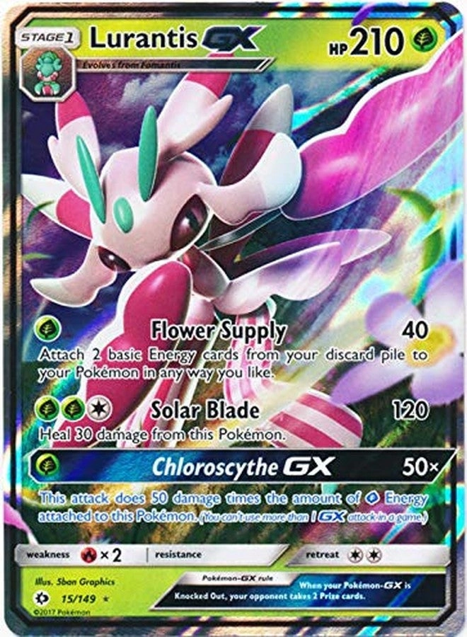 Pokémon Lurantis-GX - 15/149 Sun & Moon