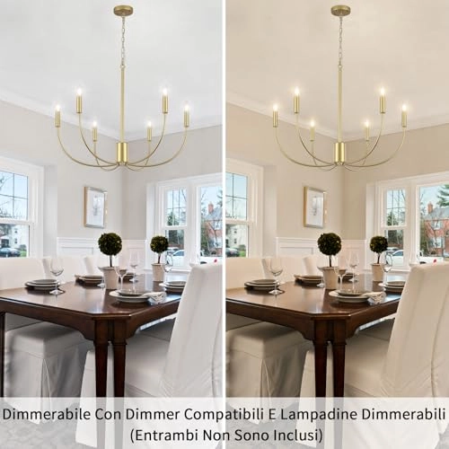 Chandelier - 73 cm to 213 cm