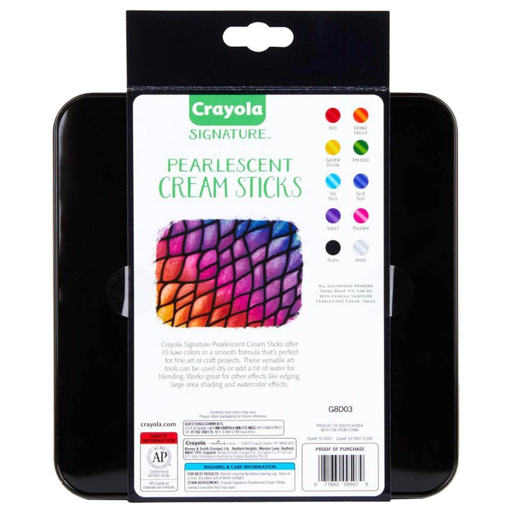 Signature Pearlescent Cream Sticks - 10