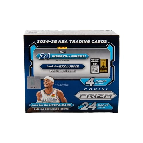 PRIZM Basketball Retail Box - 24 Packs per Box 4 Cards per Pack