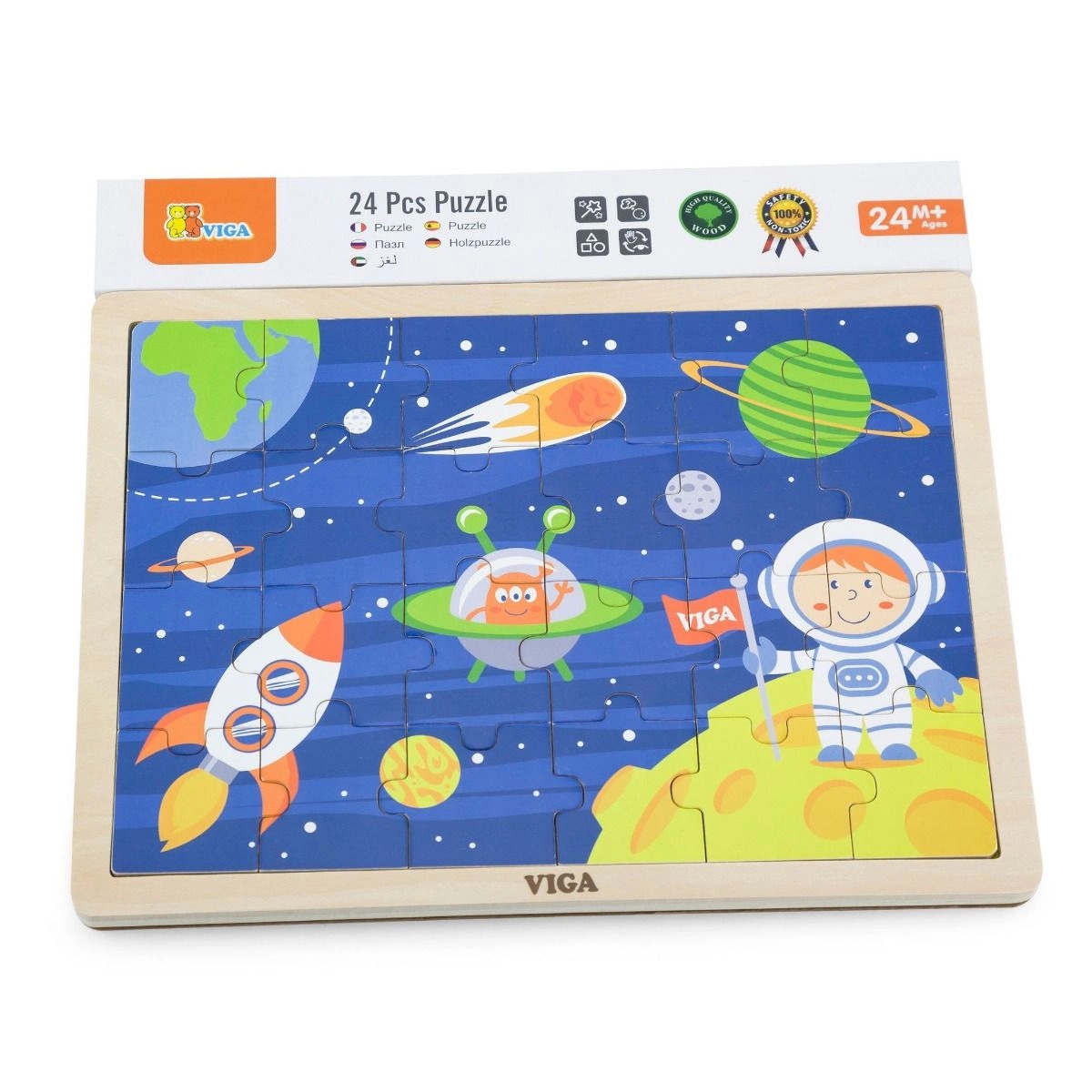 Space Travel Puzzle (SW-51461) - 24 pcs