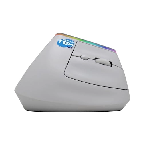 Ergonomic Vertical Mouse - Bluetooth Wi-Fi