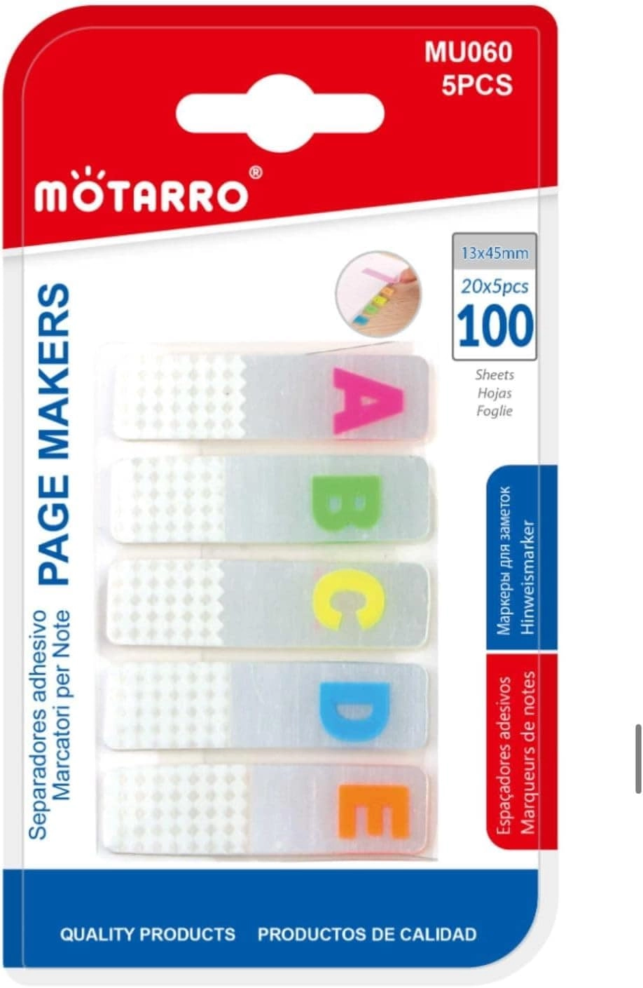 AL ARQAM LLC Page Markers MU060