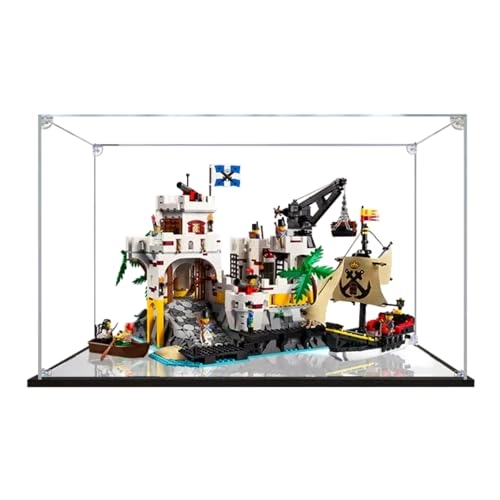 LEGO Figures Display Box for 10320 - Acrylic Dustproof Transparent 60x40x40cm Mirror+3mm