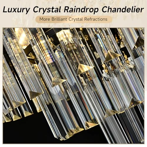 Crystal Chandelier - 38cm to 135cm