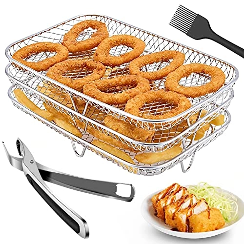 Air Fryer Rack - 304 Food Grade Stainless Steel 3 piece(s)