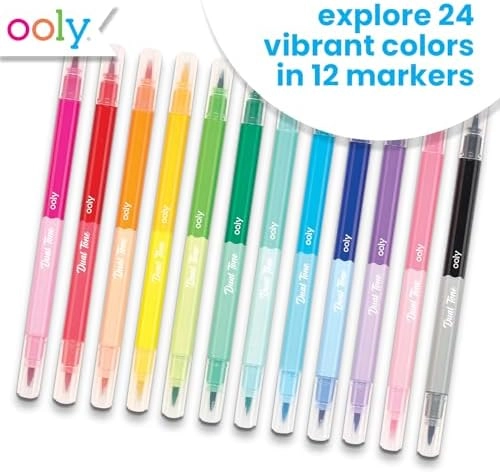 Calligraphy Duo - Double-Ended Set Of 12