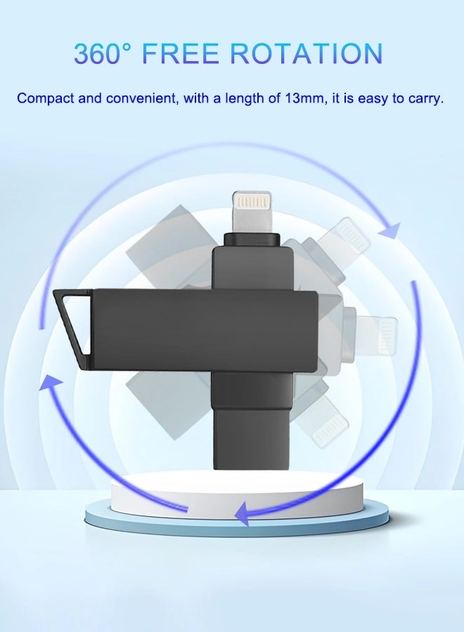 USB Flash Drives 2 in 1 - USB 3.0 Lightning 128G