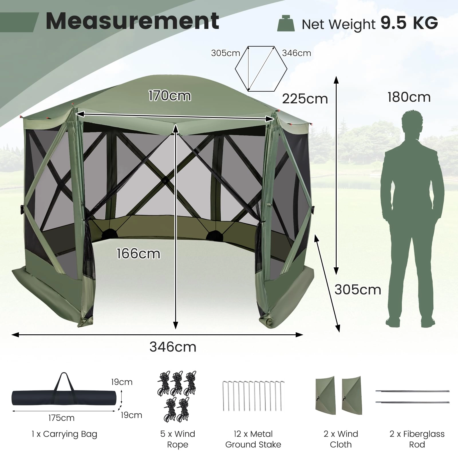 Pop up Camping Gazebo