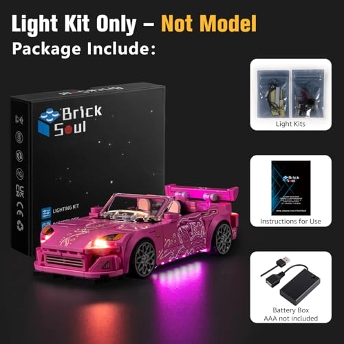 Light Up Kit for Lego 77241 - Speed Champions