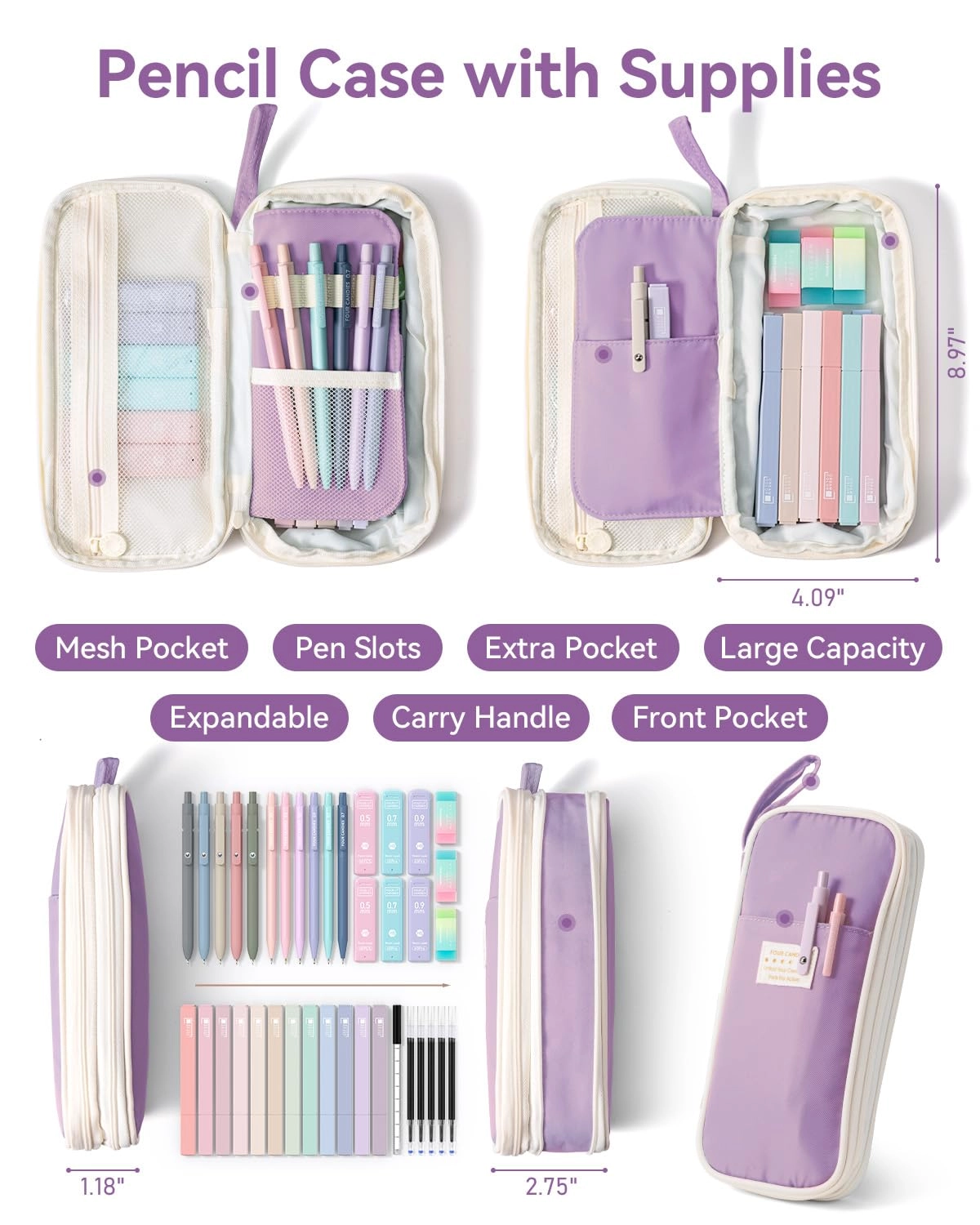 Cute Stationery Set - 39.0 Count