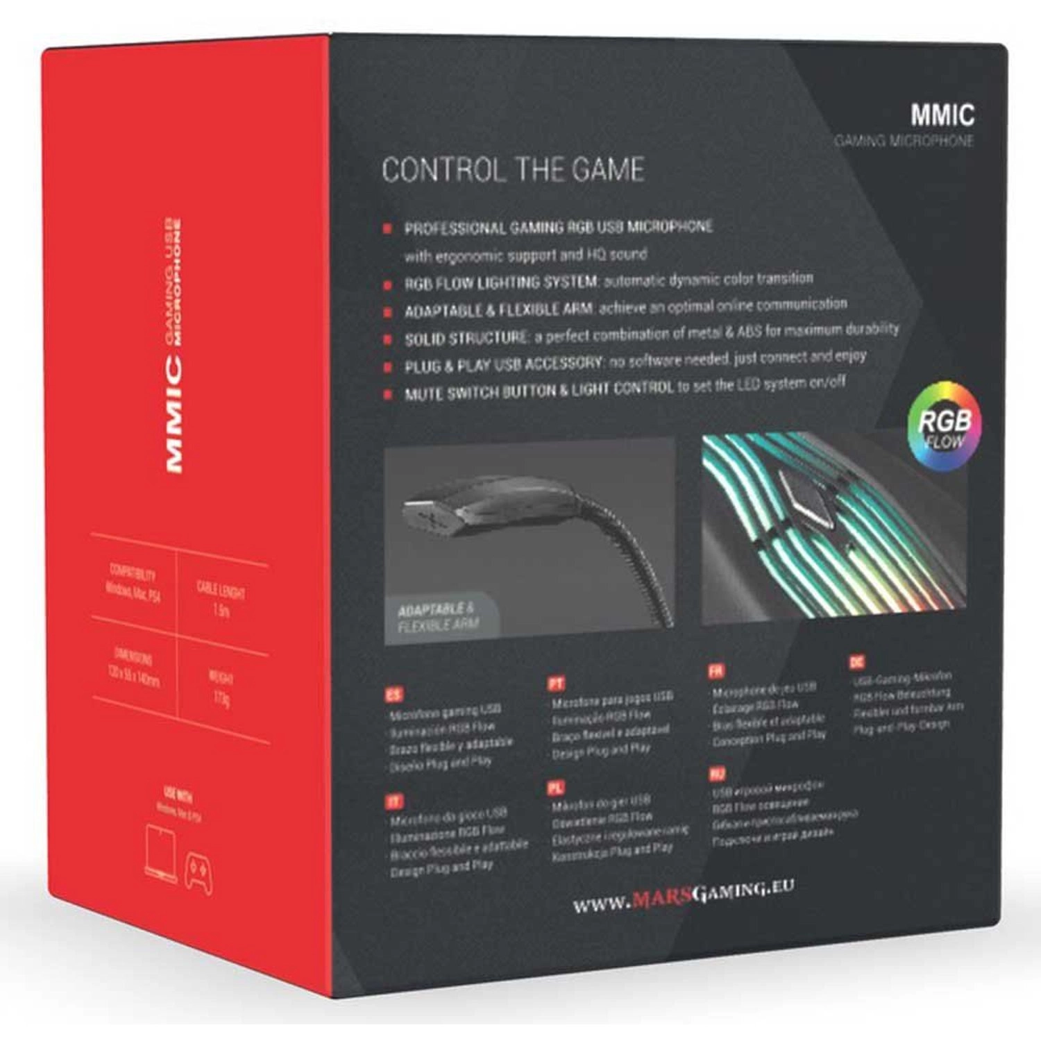 MMICCX 3.5mm-Mini-Jack+USB Microphone