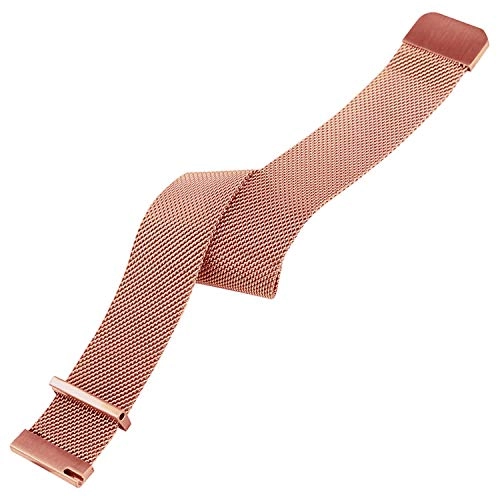 Watch Band 22mm - Metal Magnetic Loop Rose Gold Pink