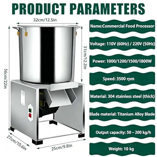 Breeding Crusher - 1000/1200/1500/1800W