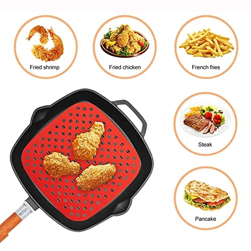 Air Fryer Mats - Silicone 4pcs