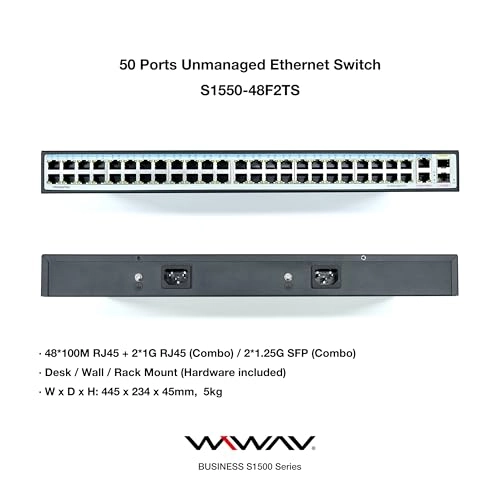 S1550-48F2TS - 50-ports