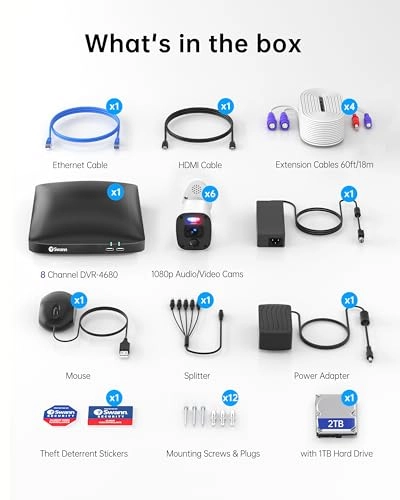 DVR Bullet Enforcer - 2TB 8 Channel