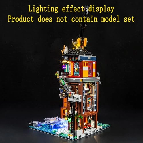 LED Light Kit for LEGO NINJAGO City Workshops 71837
