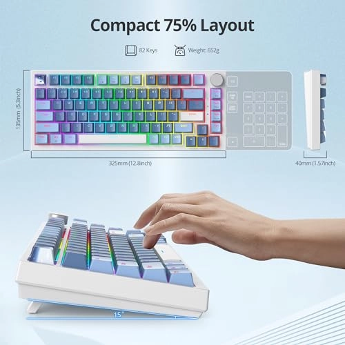 75% Mechanical Keyboard - EN Wired/Wireless