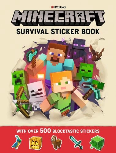 Mojang Minecraft Survival Sticker Book