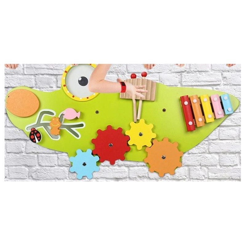 Wooden Activity Puzzle Wall Game Giraffe - Suitable for 12-3 years