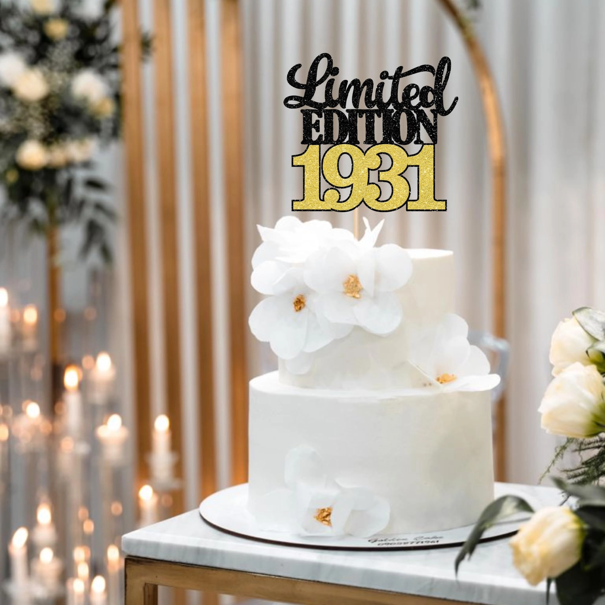 Limited EDITION 1931 Cake Topper - 1 Pack 95th Birthday