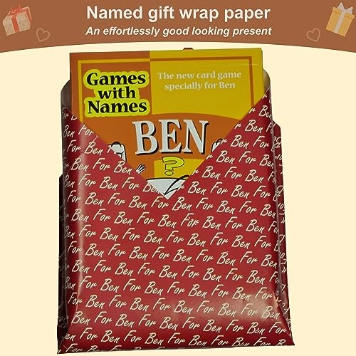 Games with Names: Card Game for Ben