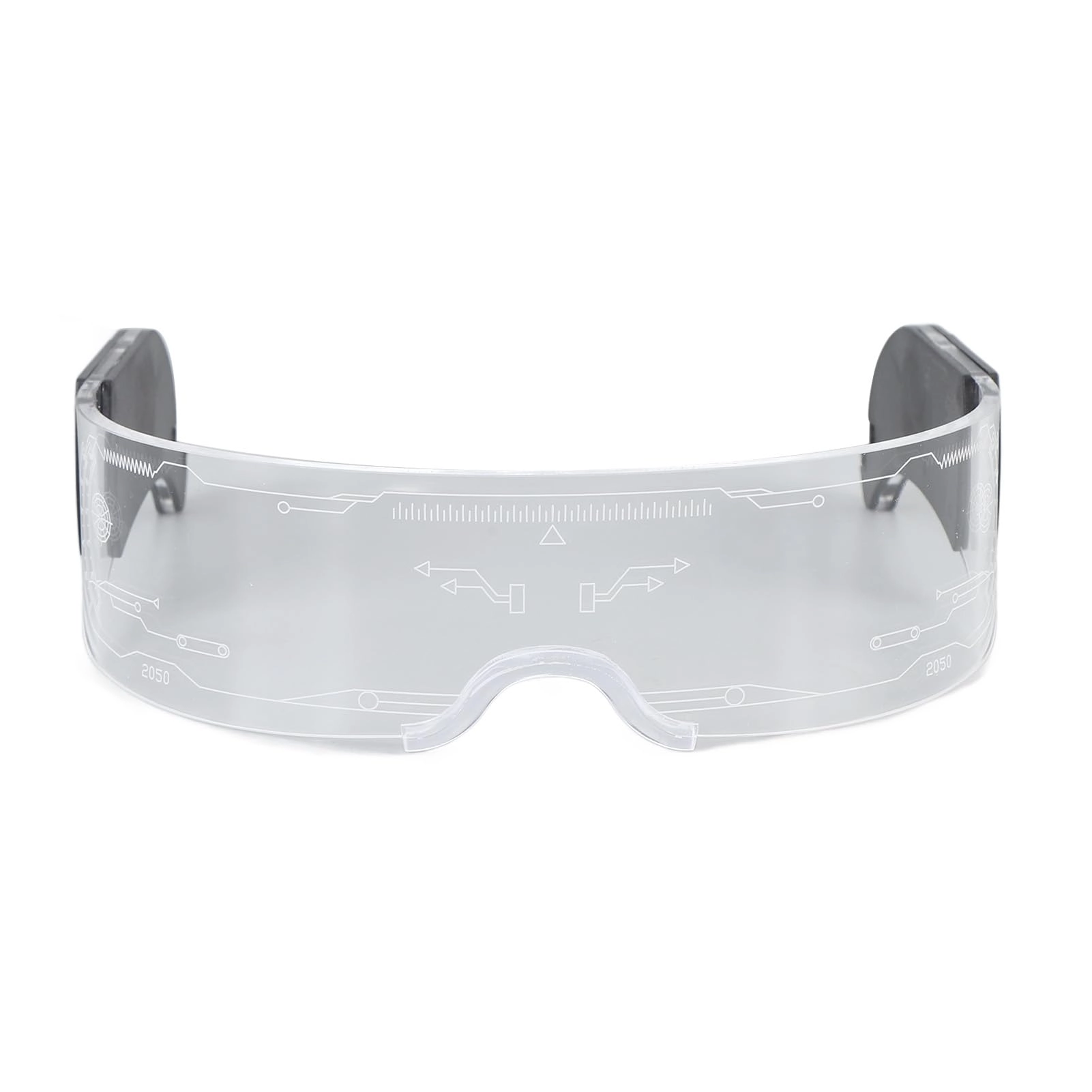 Eujgoov LED Visor Glasses - 7 Colors 4 Modes