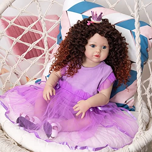 Reborn Baby Doll - 22 Inch Vinyl Girl Ages 3+