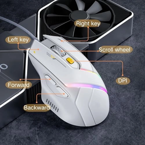 YE1L8008-WC Mouse - Wired
