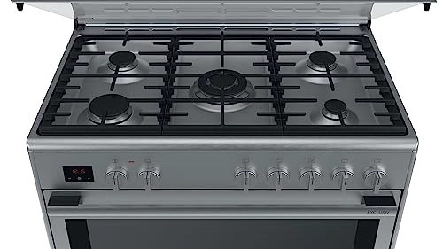 HSB738357M 90X60 cm Free Standing Cooker - Dual Fuel