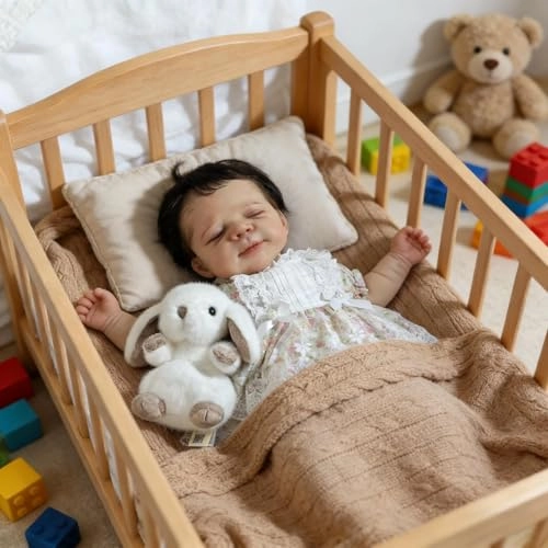 Pascale Reborn Baby Doll - 18 inch Vinyl sleeping Ages 3+