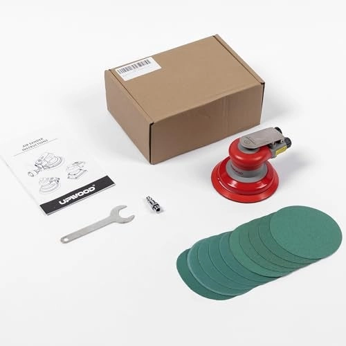 Pneumatic random orbital sander - 5inch 12000 RPM