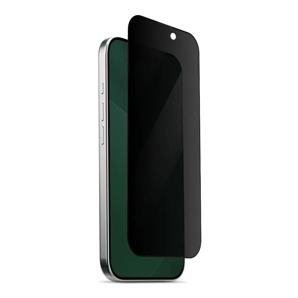 Privacy DiamondLike Carbon Screen Protector for iPhone 17 Pro Max