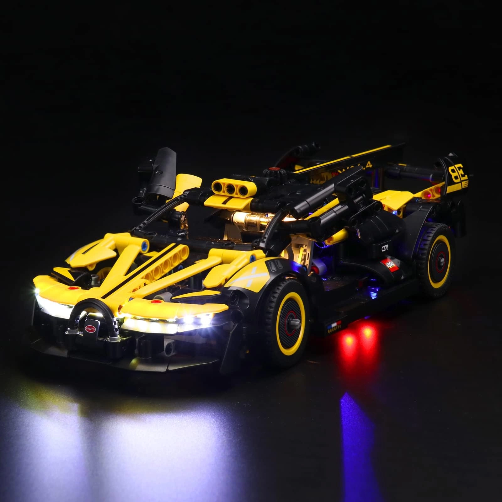 Vonado Led Light Kit for Technic Bugatti Bolide 42151 - Transportation