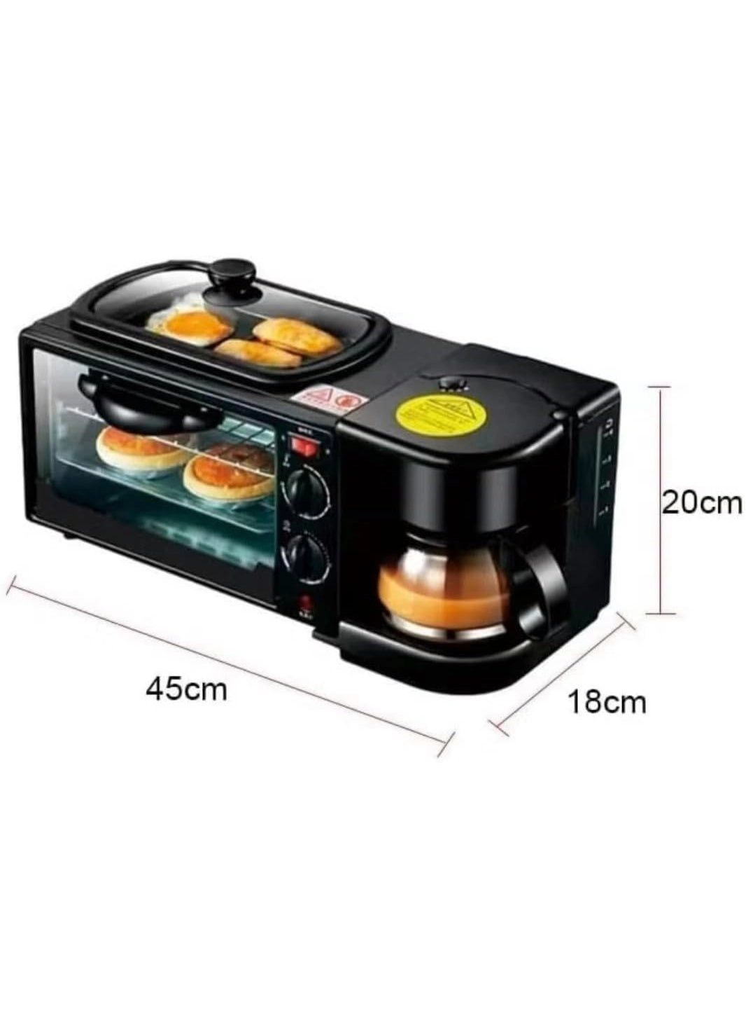 3-in-1 Breakfast Maker Machine
