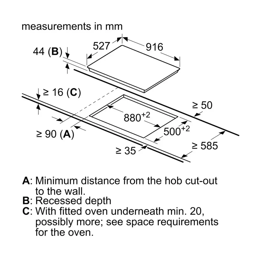 Series 8 PKM975DK1D Ceramic hob