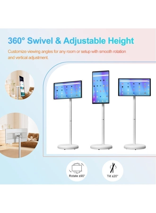 Portable Smart TV - 1080P 21.5 Inch