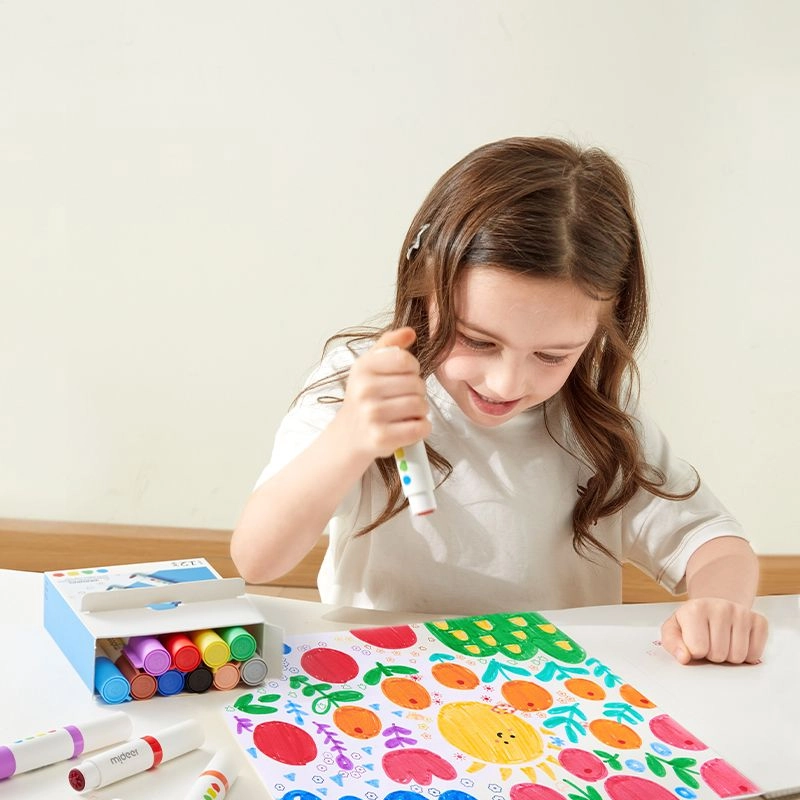 Dual Tip Washable Markers - Multi Colour