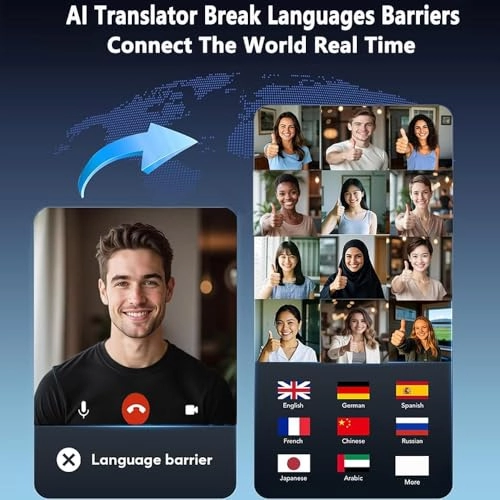 Real Time Translation Earbuds - 144 Languages