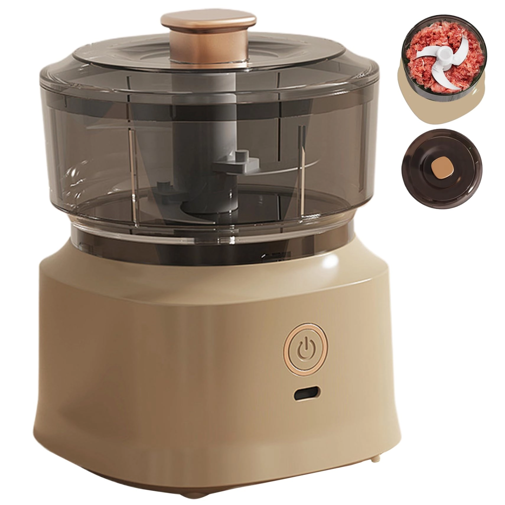 Mini Electric Chopper - 350ml USB Rechargeable