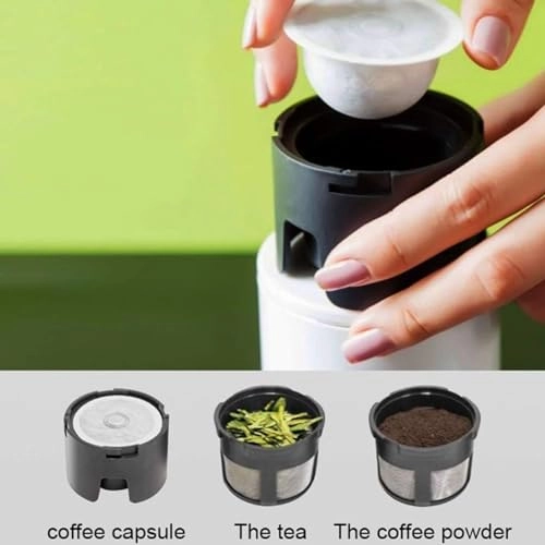 Portable Coffee Machine - Capsule and Ground Universal