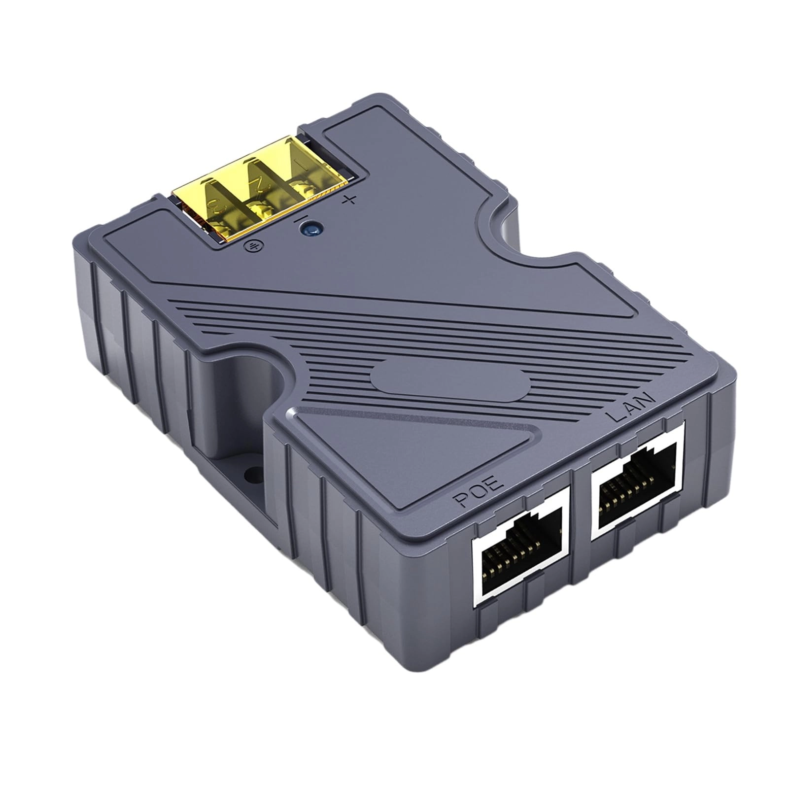 GigE Passive PoE Injector - DC48–57V 150W 10/100/1000M