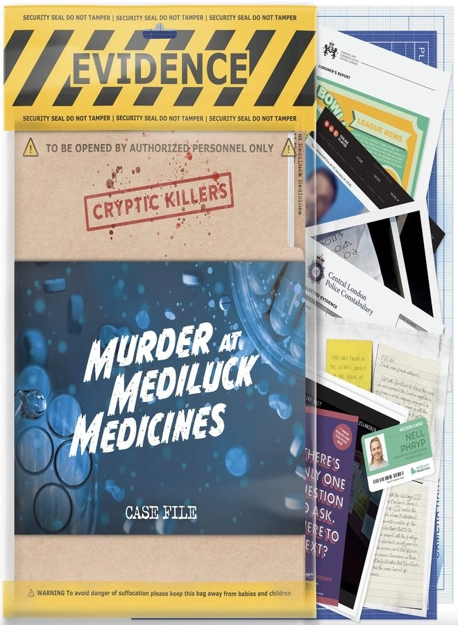 Cryptic Killers Murder at Mediluck Medicines